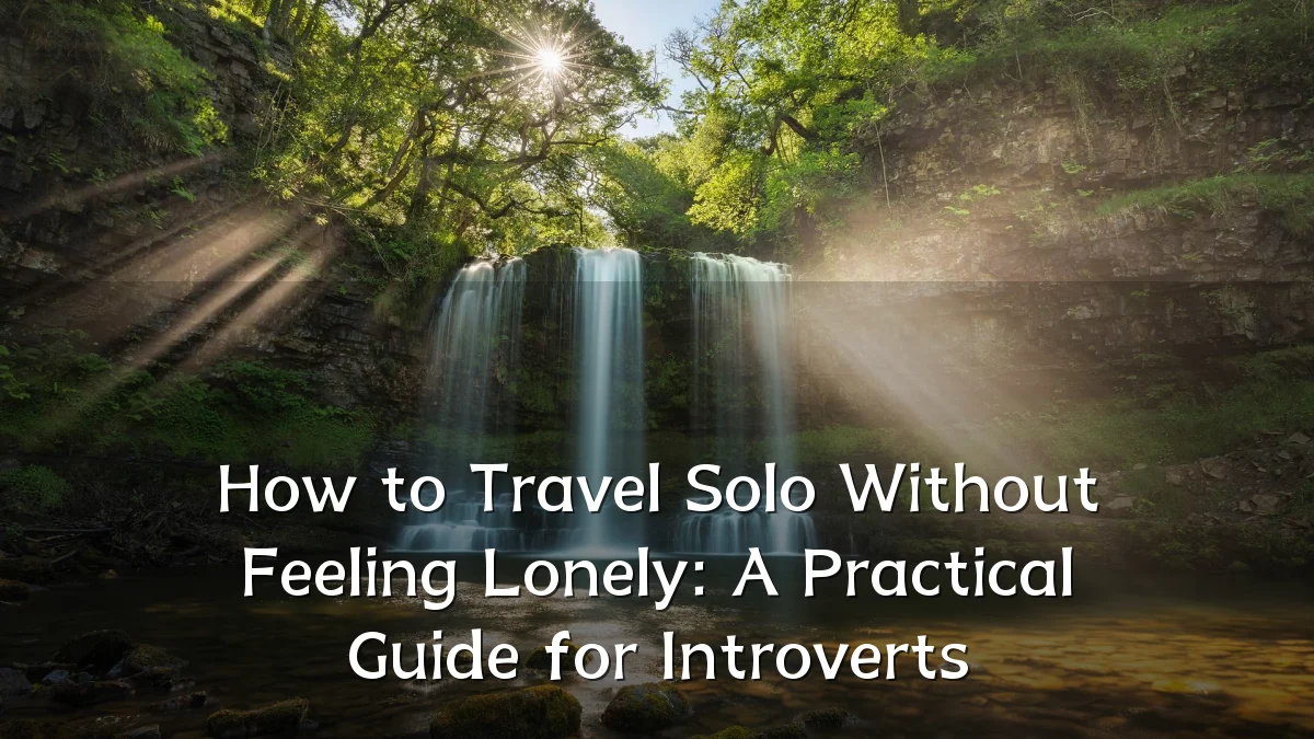 How to Travel Solo Without Feeling Lonely: A Practical Guide for Introverts