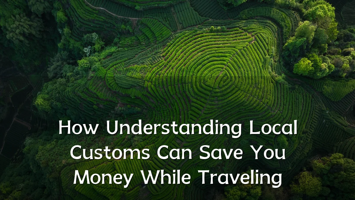 How Understanding Local Customs Can Save You Money While Traveling