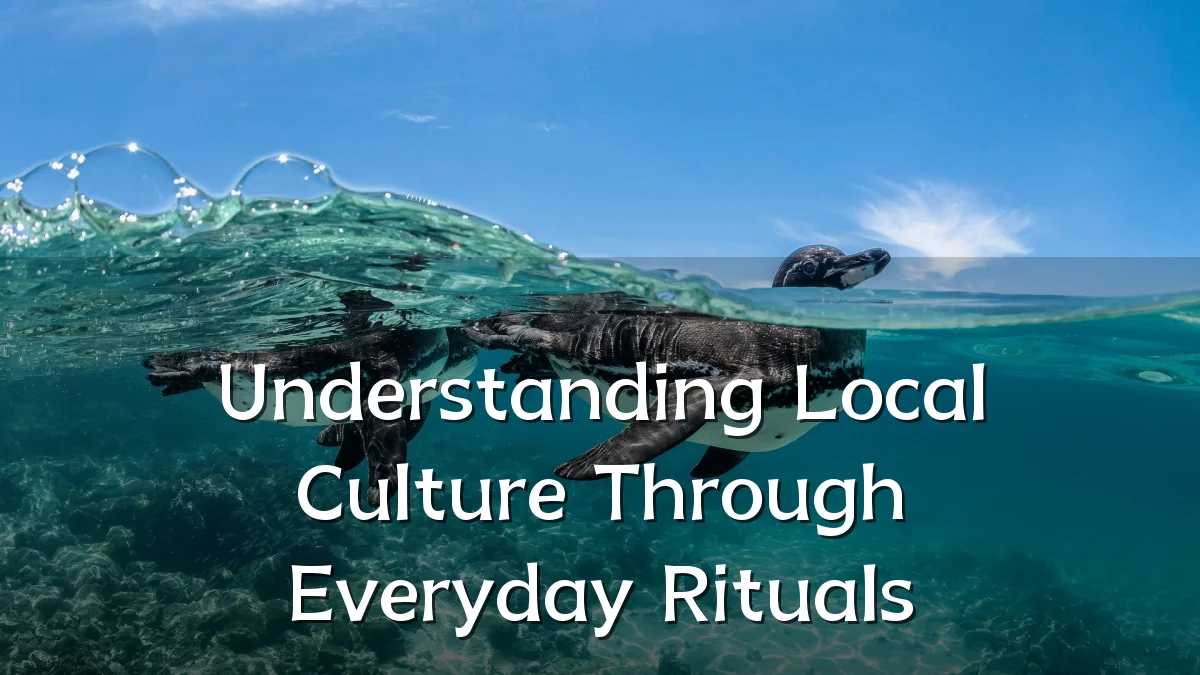 Understanding Local Culture Through Everyday Rituals