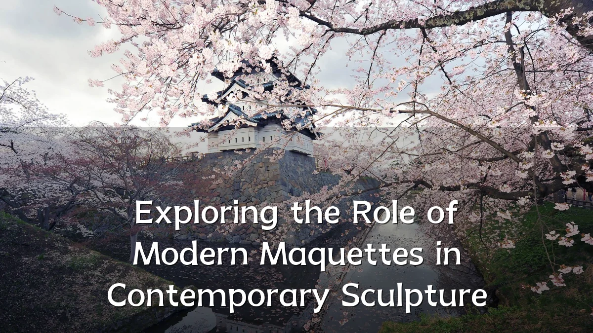 Exploring the Role of Modern Maquettes in Contemporary Sculpture