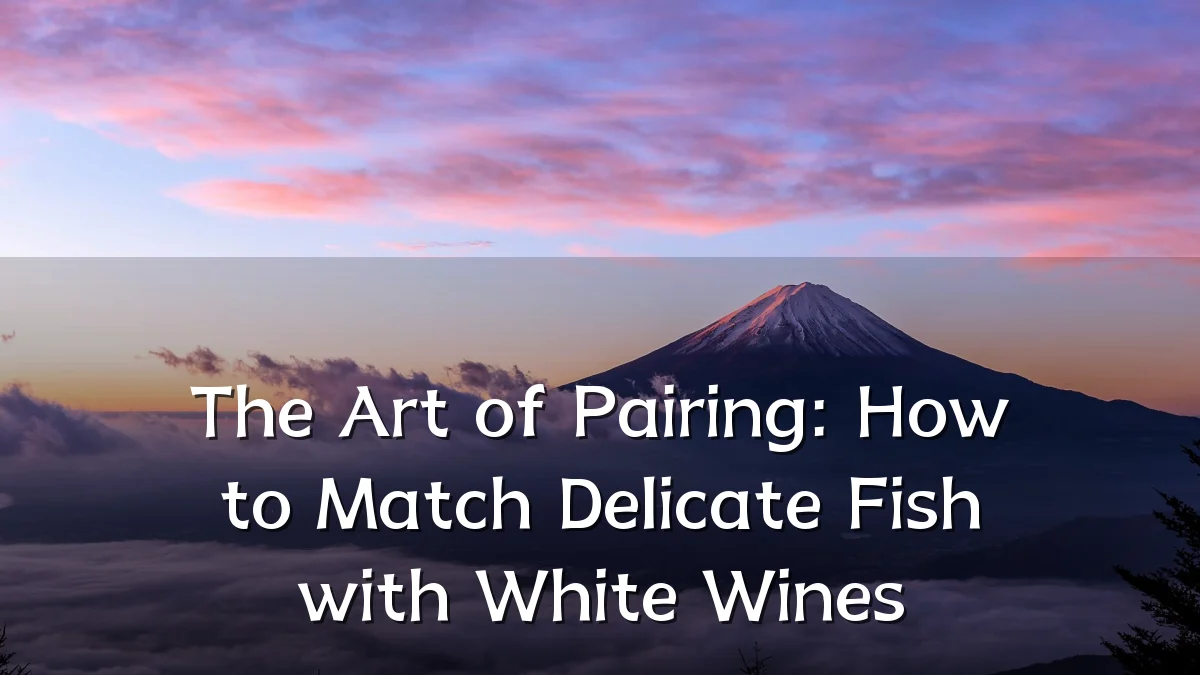 The Art of Pairing: How to Match Delicate Fish with White Wines