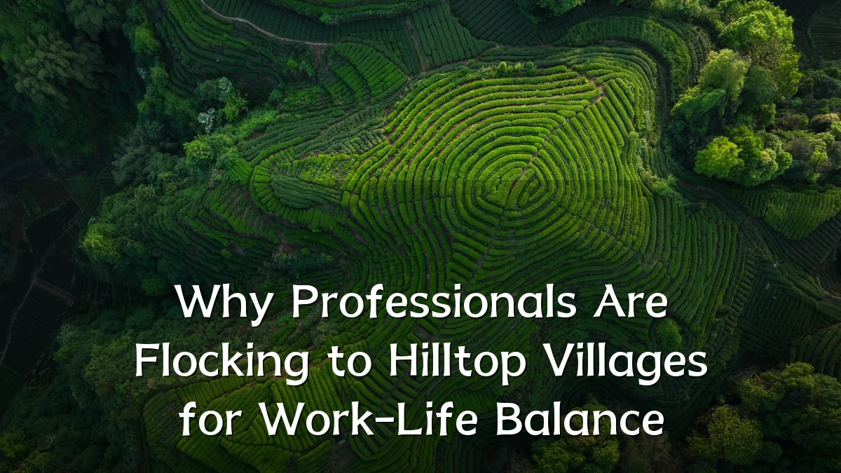 Why Professionals Are Flocking to Hilltop Villages for Work-Life Balance