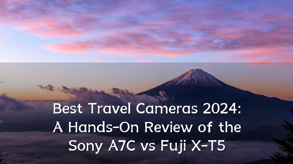 Best Travel Cameras 2024: A Hands-On Review of the Sony A7C vs Fuji X-T5