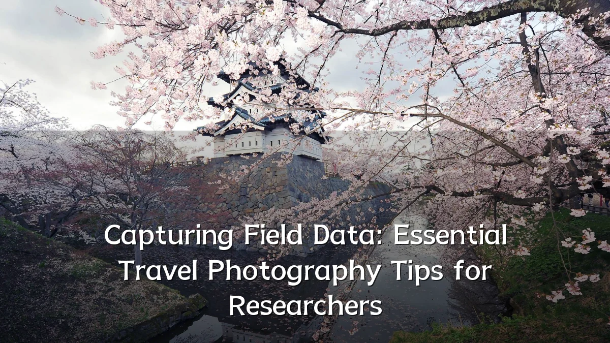 Capturing Field Data: Essential Travel Photography Tips for Researchers