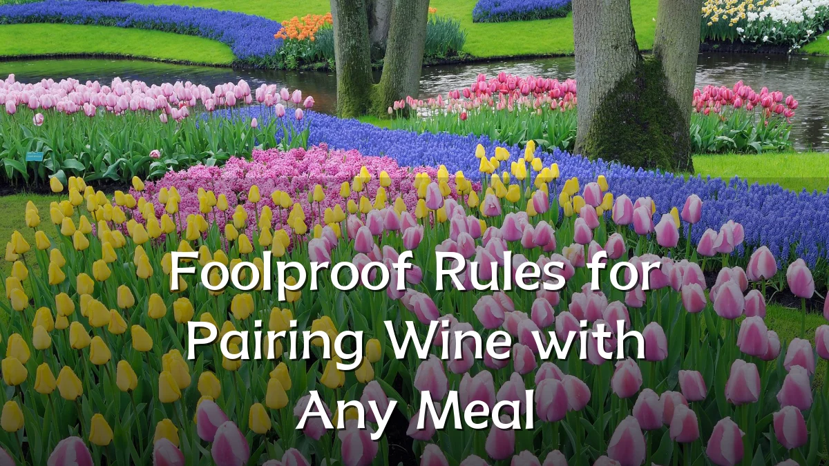 Foolproof Rules for Pairing Wine with Any Meal