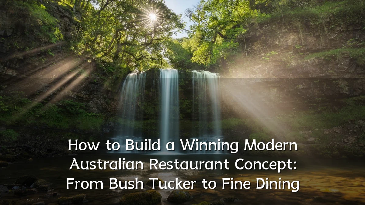 How to Build a Winning Modern Australian Restaurant Concept: From Bush Tucker to Fine Dining