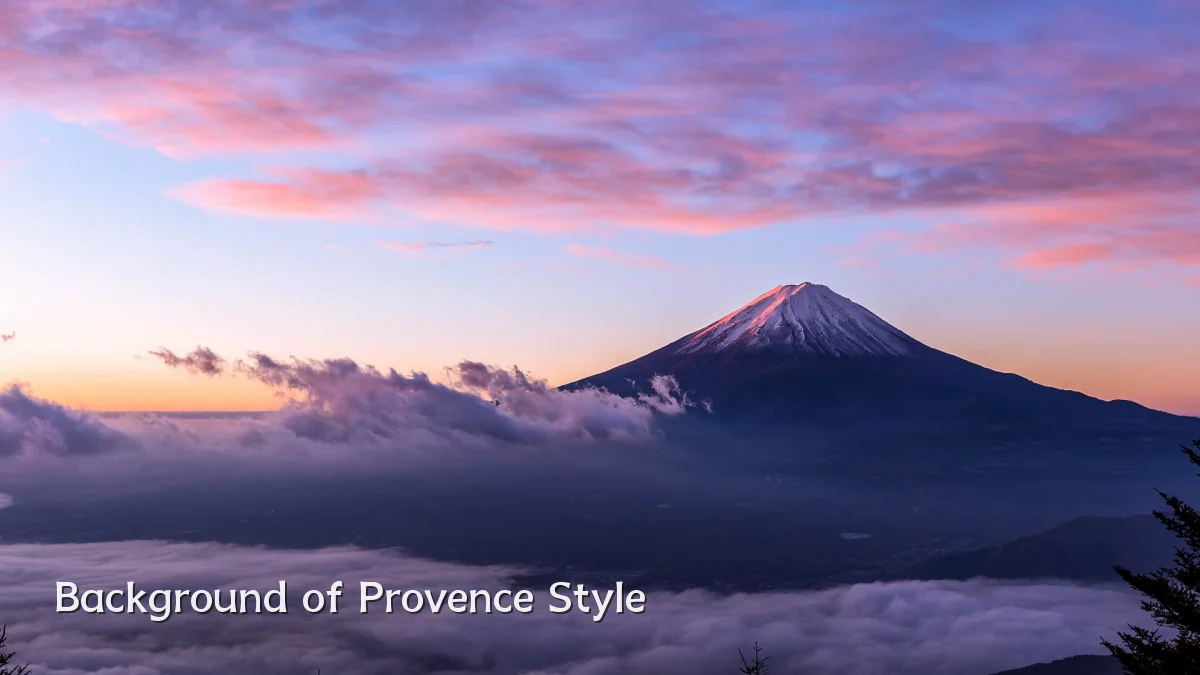 Background of Provence Style