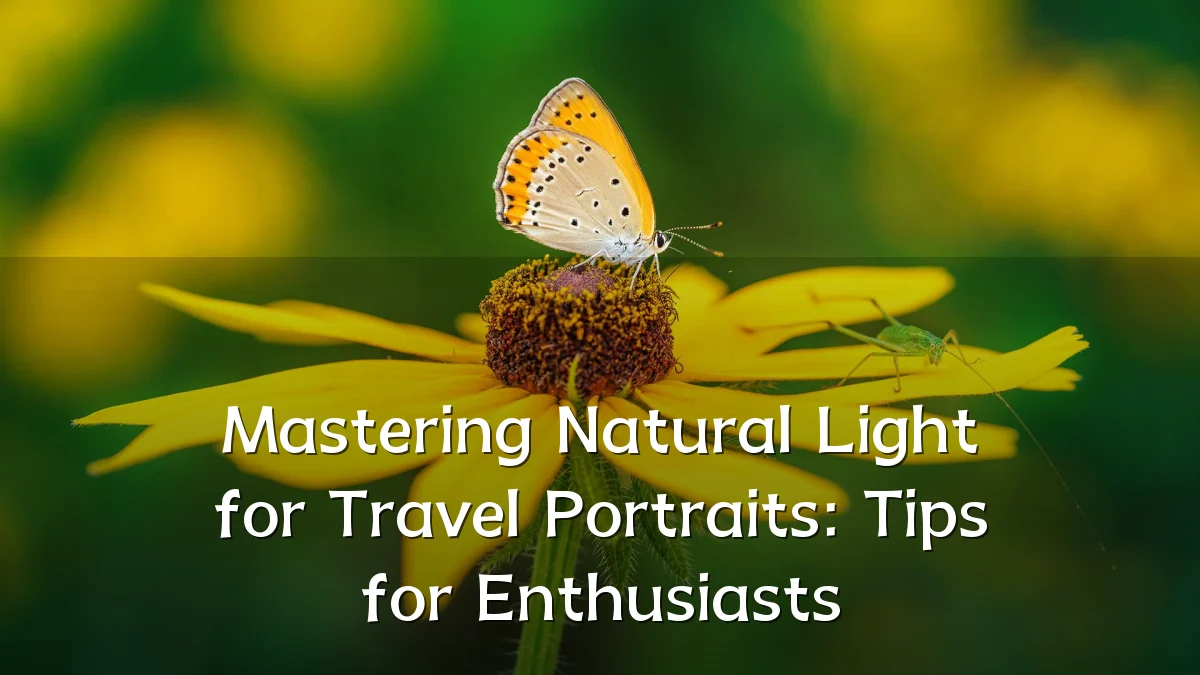 Mastering Natural Light for Travel Portraits: Tips for Enthusiasts